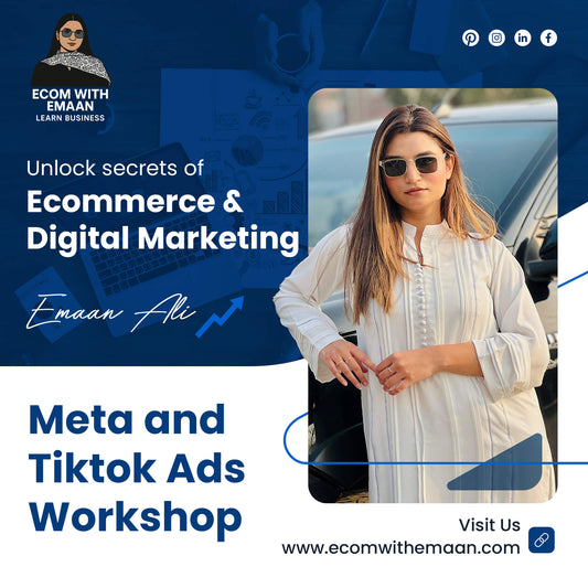 E-commerce & Digital Marketing Workshop 16 august 2025